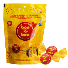 Bon O Bon Bonbons with Peanut Cream Filling and Wafer - 150g - Palmyra Orders