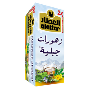 Alattar Mountain Zhourat Tea, 20 Bag, Natural Herbs In UAE.