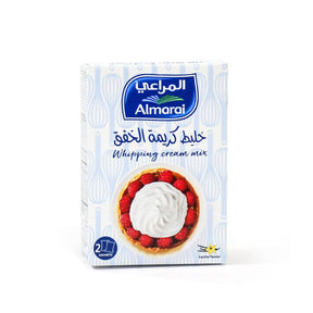 Almarai Vanilla Whipping Cream Mix Powder – 70g,powdered dessert topping UAE, cake cream mix Dubai