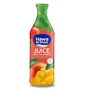 Hawa Al Sham Natural Mango Juice - 1L - Palmyra Orders