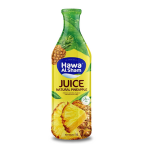 Hawa Al Sham Natural Pineapple Juice - 1L - Palmyra Orders