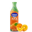 A 1-litre bottle of Hawa Al Sham Natural Orange & Carrot Juice with vibrant packaging showcasing fresh oranges and carrots.