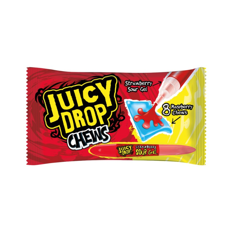 Bazooka Sour Gel Candy Strawberry Raspberry - 67g,UAE delivery