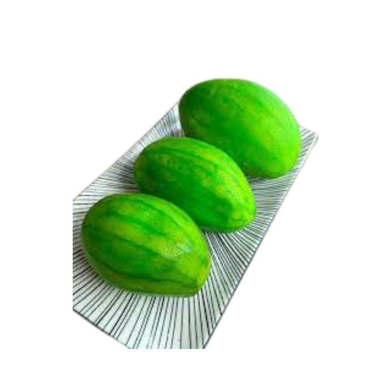 Fresh Green Thai Mango Peeled Pack 790g – 3 Pieces - Palmyra Orders