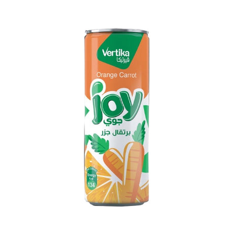 Joy Natural Orange And Carrot Juice, 330ml, Preservative-free juice blend for kids and adults – Dubai UAE
