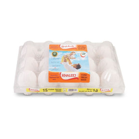 Khaleej White Eggs Large Size – 15pcs | Fresh & Nutritious,Fresh white eggs Sharjah,Dubai,UAE