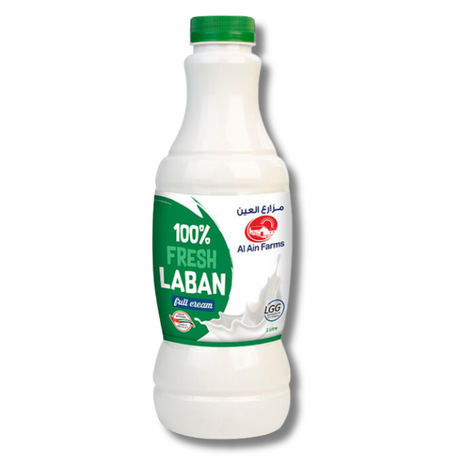 Al Ain Fresh Laban Drink Full Cream 1Litre with smooth, creamy texture