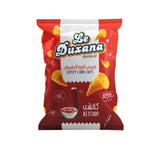 Le Duxana Corn Chips Ketchup Flavor - 70g, Tomato flavor corn chips in Dubai