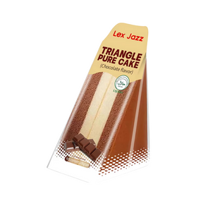 Lex Jazz Triangle Cake, Chocolate Flavor, 100g Uae