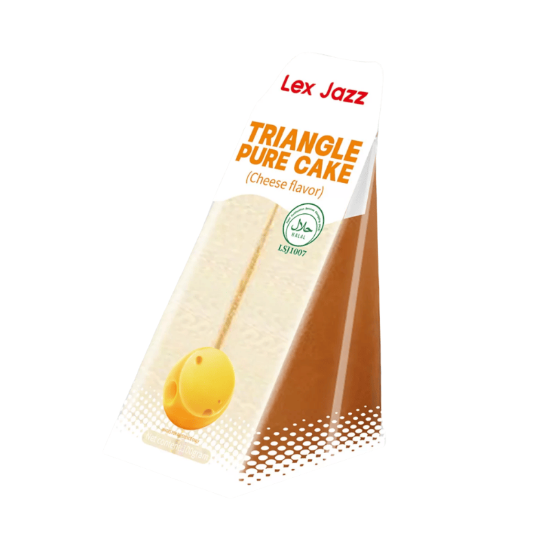 Lex Jazz Triangle Cake, Cheese Flavor, 100g Available Uae, Dubai.