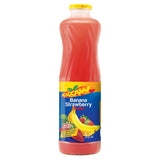  Maccaw Banana And Strawberry Drink, 1L bottle, a delicious and healthy fruit beverage for the UAE market.