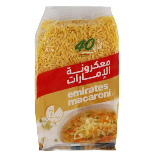 Emirates Macaroni Ricone Pasta 400g - Palmyra Orders