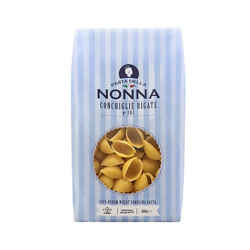 Pasta Della Nonna Conchiglie - 400g | Shell Pasta UAE , Italian conchiglie pasta Ajman , Dubai , Sharjah , Abu Dhabi , UAE.