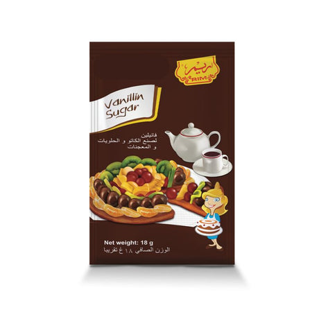 Rim Vanillin Sugar, 18g, Front, sachet sugar for baking In Ajman UAE.