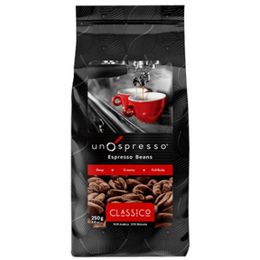 Uno Spresso Espresso Coffee Beans Classico 250g - Palmyra Orders