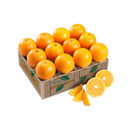 Valencia Orange Juice Box – Approx. 5kg,Fresh Valencia oranges for juice – UAE market.