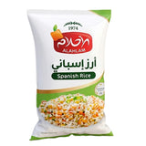 Al Ahlam Spanish Rice packaging on a white background