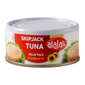Al Alali Skip Jack Tuna Solid Pack In Sunflower Oil 170g - Palmyra Orders