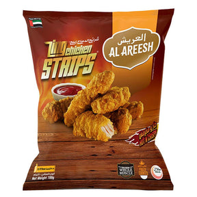 Al Areesh Hot N Crispy Zing Chicken Strips Value Pack 700g - Palmyra Orders