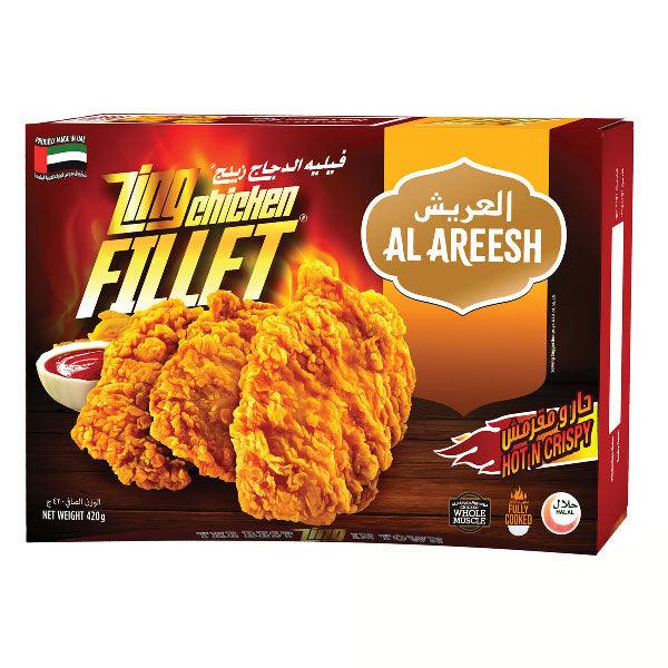 Al Areesh Zing Chicken Fillet 420g - Shop Your Daily Fresh Products - Free Delivery 