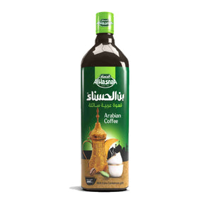 Al Hasnaa Arabian Coffee Liquid-1L, rich and authentic taste of traditional Arabic coffee in a convenient ready-to-use form