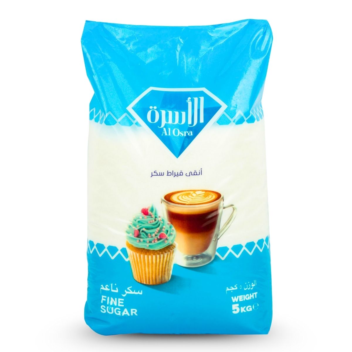 Al Osra Fine Sugar, 5kg