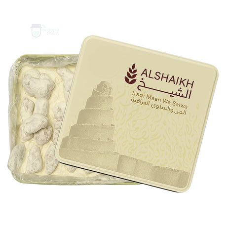 Al Sheikh Mann Wa Salwa Mix, 500g Iraqi Dlight Available Online AT Palmyra Orders UAE.