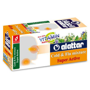 Alattar Cold & Flu Mixture Super Active 20bags - Palmyra Orders