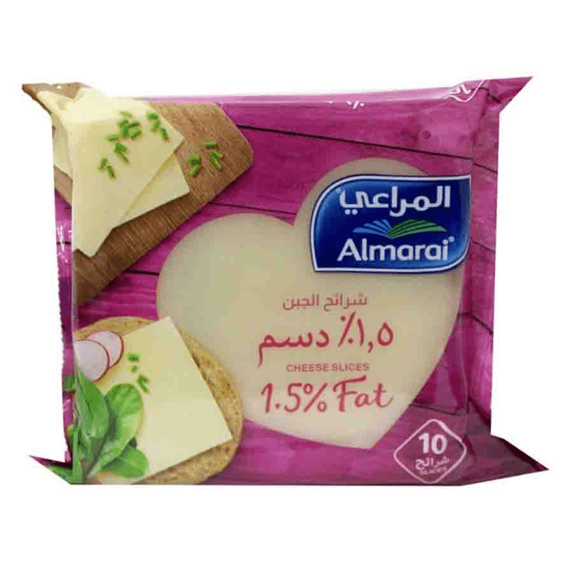 Almarai 1.5% Fat Cheese Slice 200g - Shop Your Daily Fresh Products - Free Delivery 