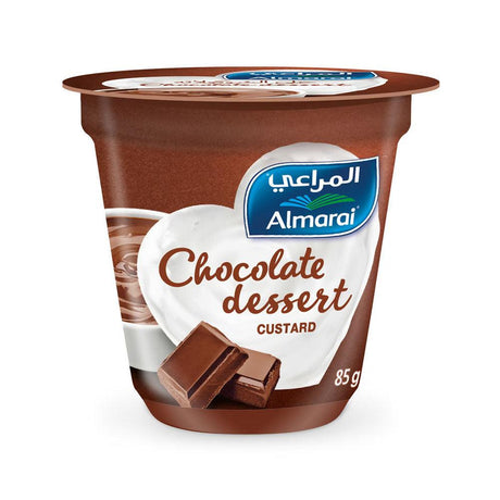 Almarai Chocolate Dessert Custard 85g - Shop Your Daily Fresh Products - Free Delivery 