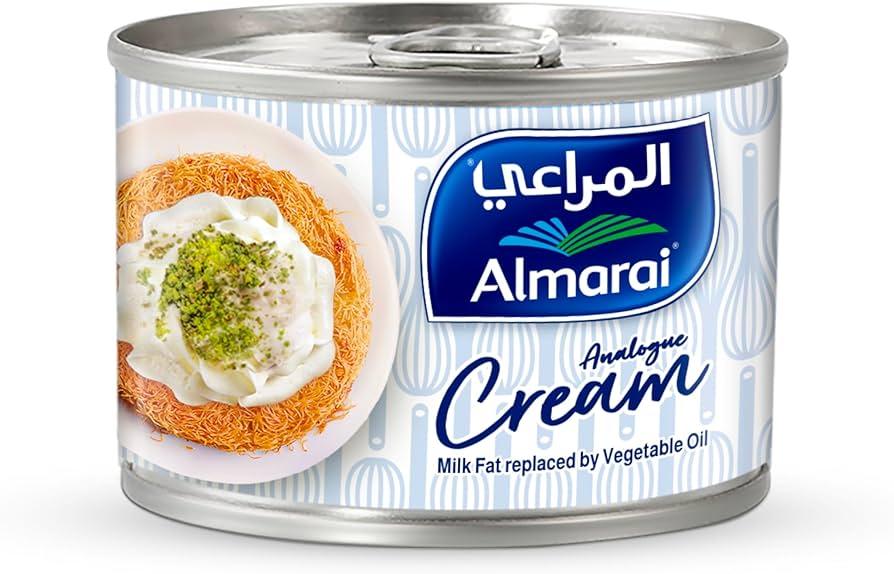 Almarai Cream Milk Fat Replaced By Vegetable Oil 160g - Shop Your Daily Fresh Products - Free Delivery 