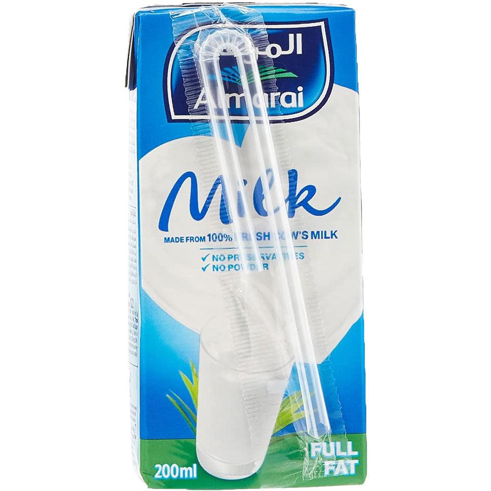 Almarai Fresh Cows Milk Full Fat 200ml - Shop Your Daily Fresh Products - Free Delivery 