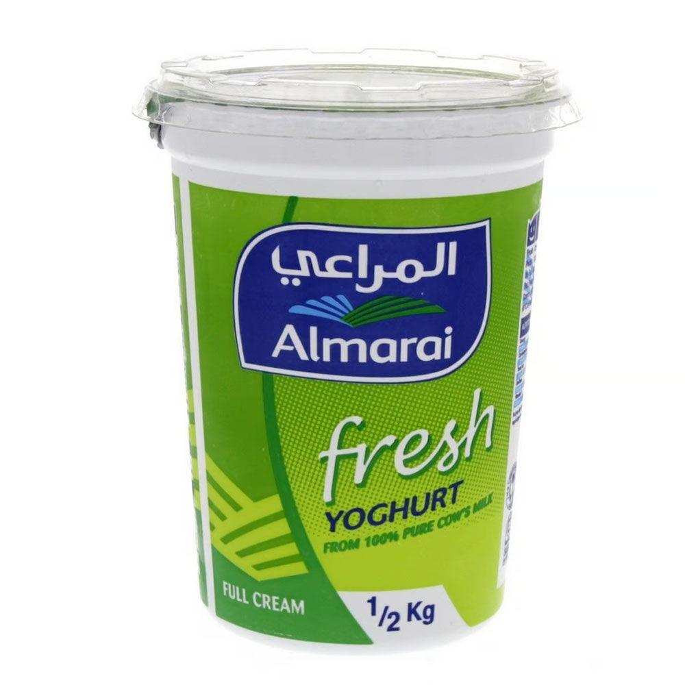 Almarai Fresh Yoghurt Full Cream 500g - Shop Your Daily Fresh Products - Free Delivery 