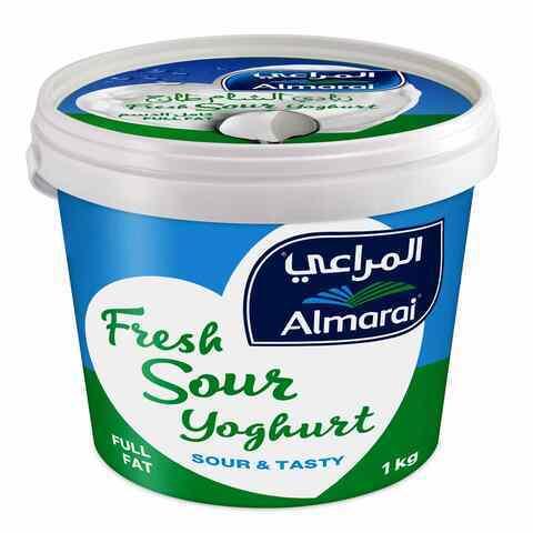 Almarai Full Cream Fresh Sour Yoghurt 1kg - Shop Your Daily Fresh Products - Free Delivery 