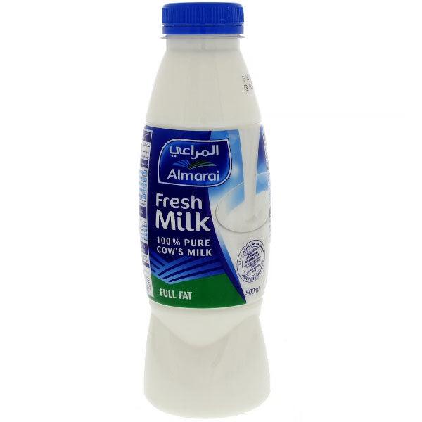 Almarai Full Fat Fresh Milk 500ML - Shop Your Daily Fresh Products - Free Delivery 