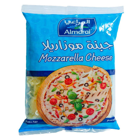 Almarai Shredded Mozzarella Cheese 200g – Creamy, stretchy, and pre-shredded for cooking ease.