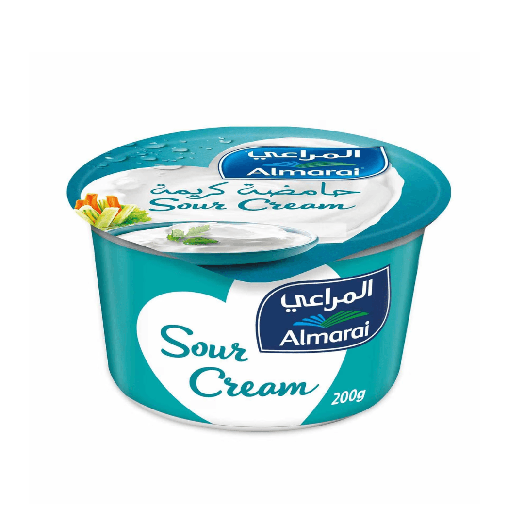 Almarai Sour Cream 200g - Shop Your Daily Fresh Products - Free Delivery 