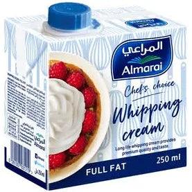 Almarai Whipping Cream Full Fat 250 ml - Shop Your Daily Fresh Products - Free Delivery 