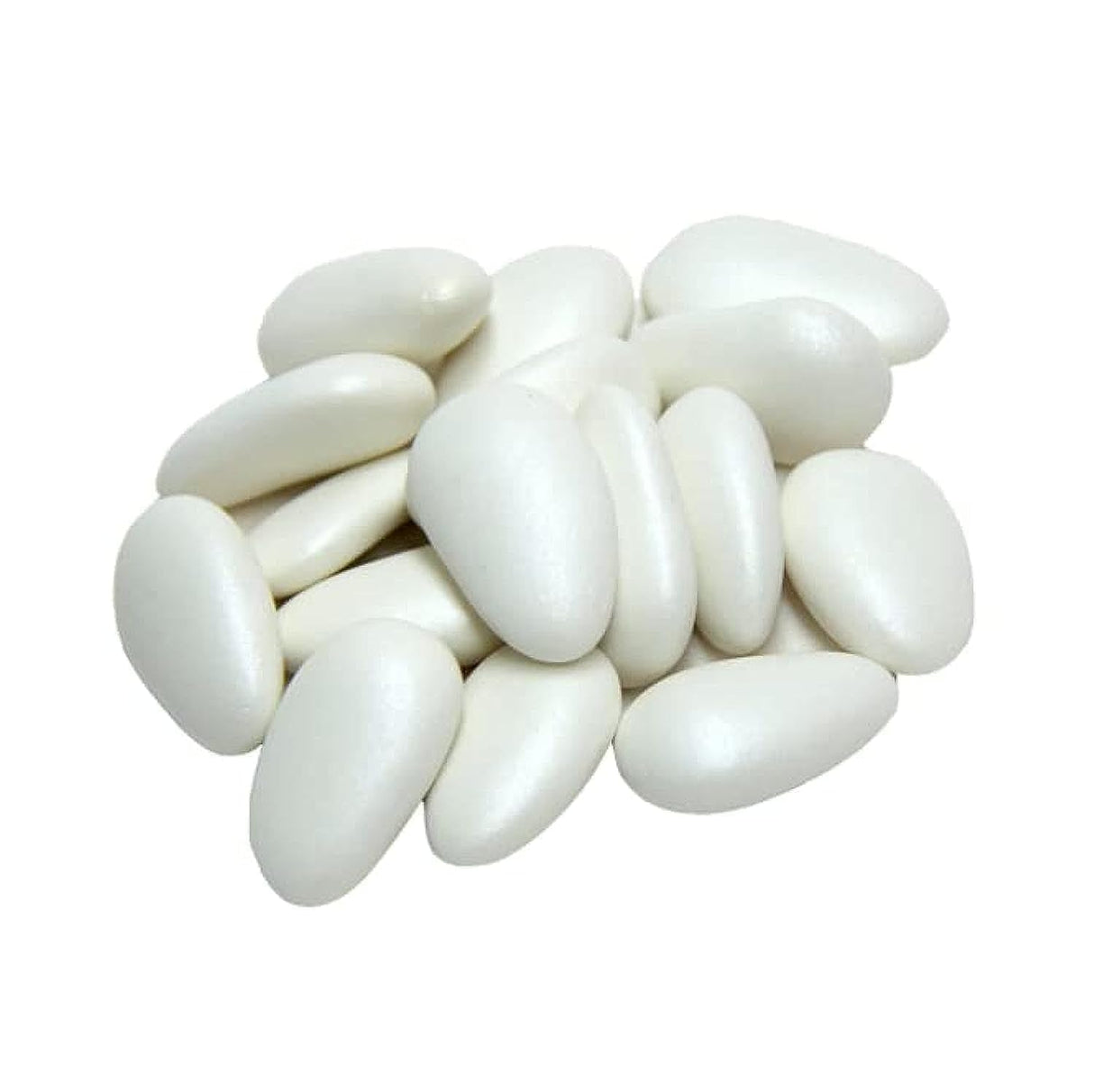 Almond Mlabbas Candy, White-250g - Palmyra Orders