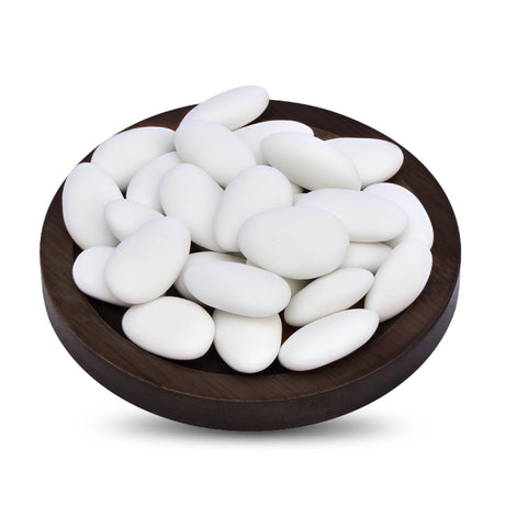 Almond Mlabbas Candy, White-250g, a delightful treat with a rich heritage, Dubai, UAE