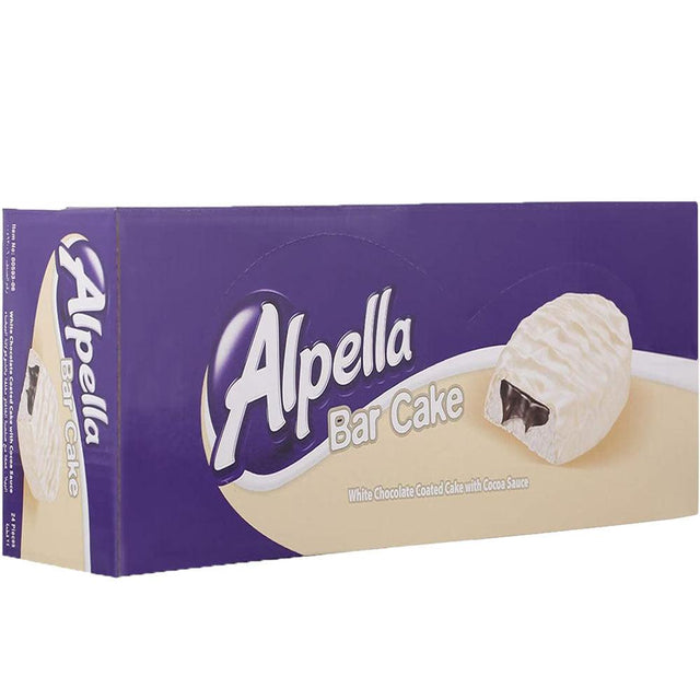 Alpella White Chocolate Covered Cake With Cocoa Cream 24x40g - Palmyra Orders