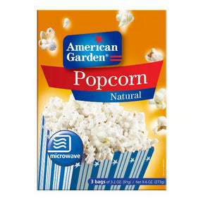 American Garden  Natural Popcorn Gluten Free 273g - Palmyra Orders