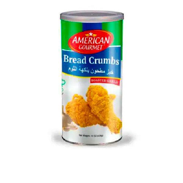 American Gourmet Bread Crumbs Roasted Garlic 425g - Shop Your Daily Fresh Products - Free Delivery 