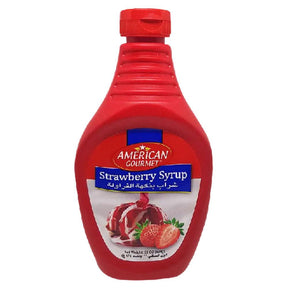 American Gourmet Strawberry Syrup 624g - Palmyra Orders