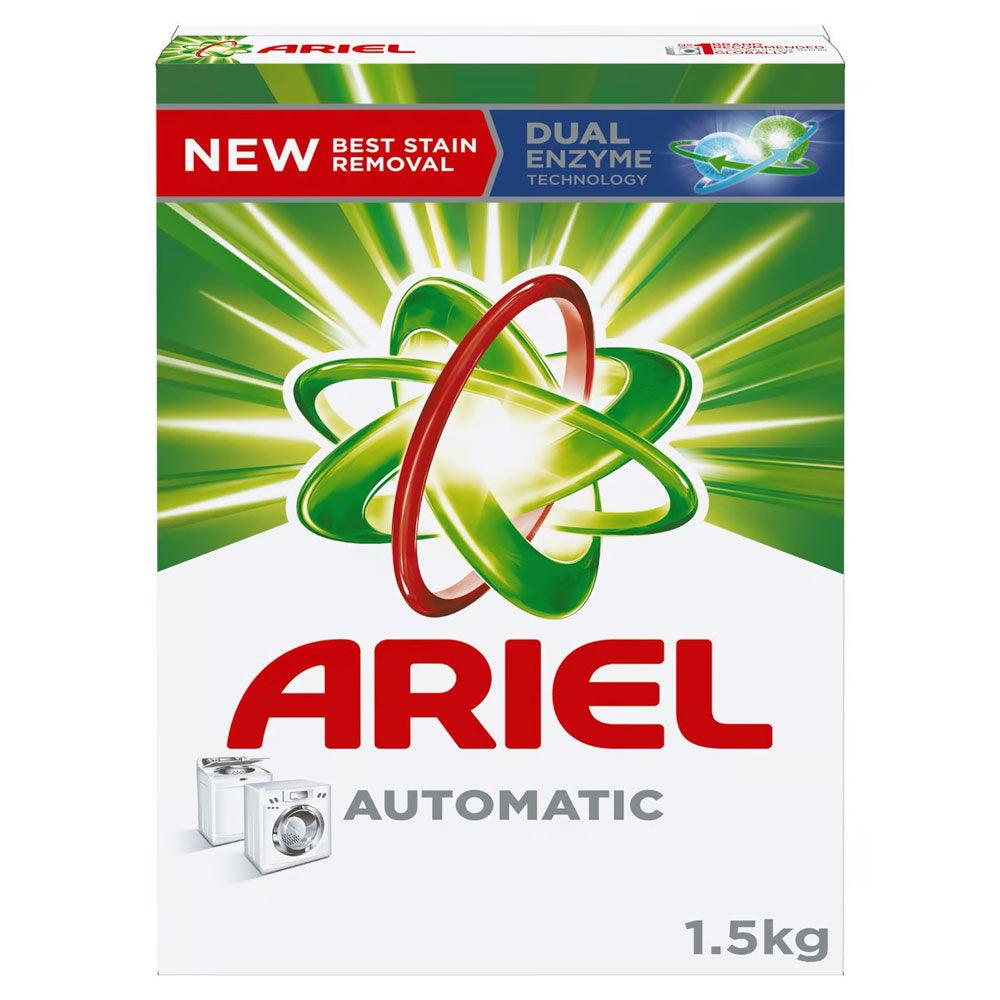Ariel Automatic Powder Laundry Detergent Original Scent 1.5kg - Shop Your Daily Fresh Products - Free Delivery 