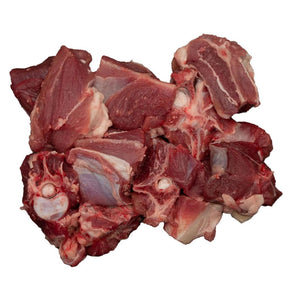 Australian Lamb Meat Cubes with Bone, 500g, Halal lamb Meat In bone cubes For Kabsa, Curry, Mandi, Meat Biryani Abu Dhabi Online By Palmyra Orders Store.