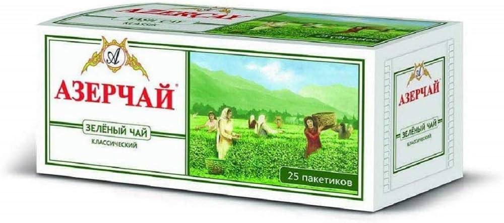 Azercay Azerbaijan Special Green Tea 25 Bags - Shop Your Daily Fresh Products - Free Delivery 
