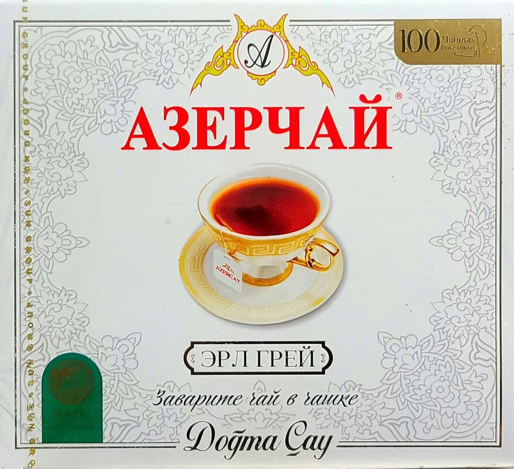 Azercay Azerbaijan Special Tea Bergamot 100 Bags - Shop Your Daily Fresh Products - Free Delivery 