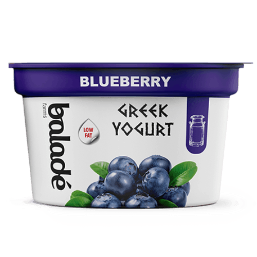 Balade Blueberry Greek Yogurt 180g - Shop Your Daily Fresh Products - Free Delivery 