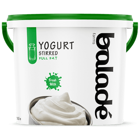 Balade Farms Fresh Yogurt Full Fat 1kg - Shop Your Daily Fresh Products - Free Delivery 